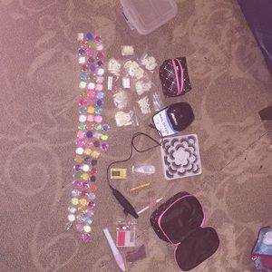 Nails lashes acrylic etc